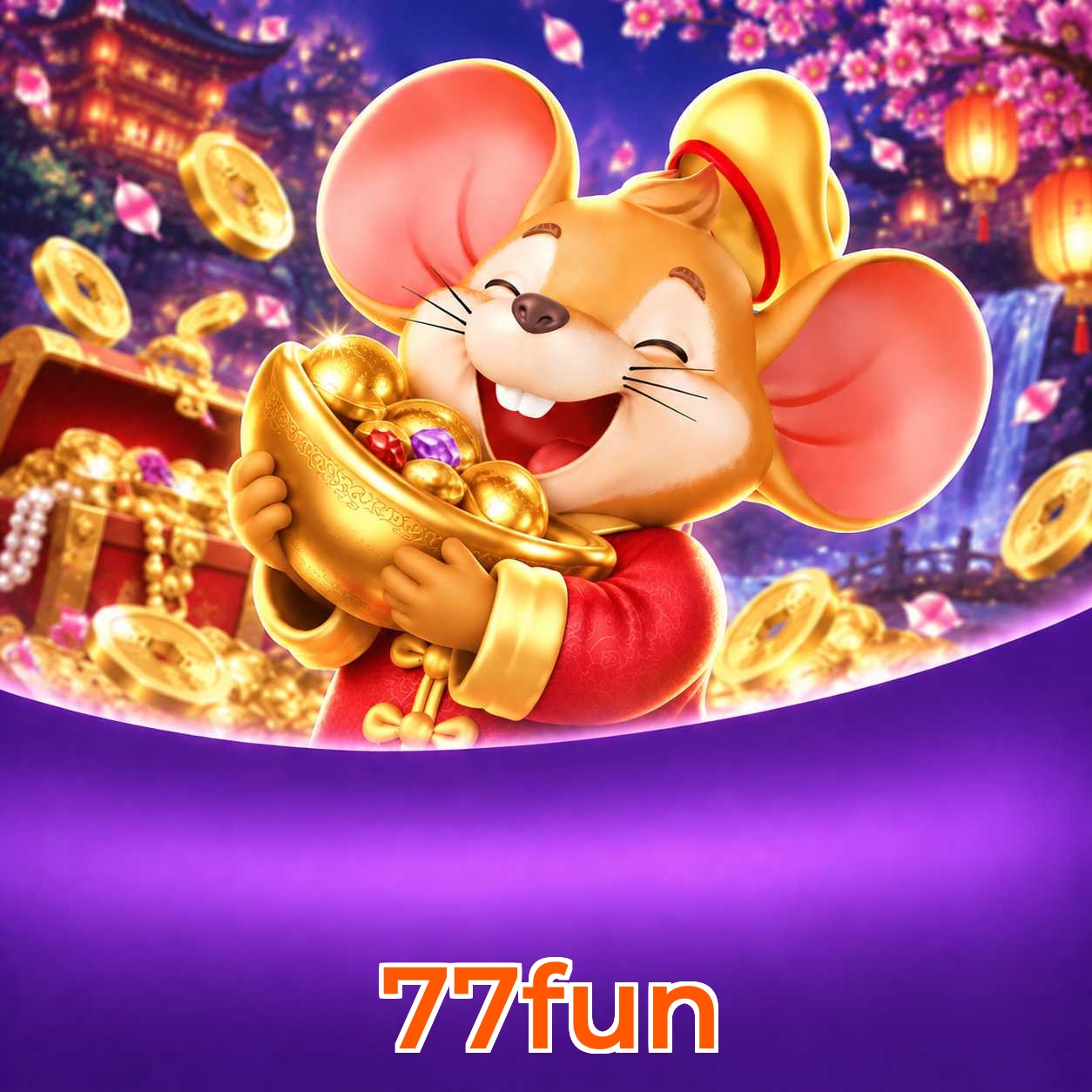 Slots e lottery na mesma plataforma 77fun